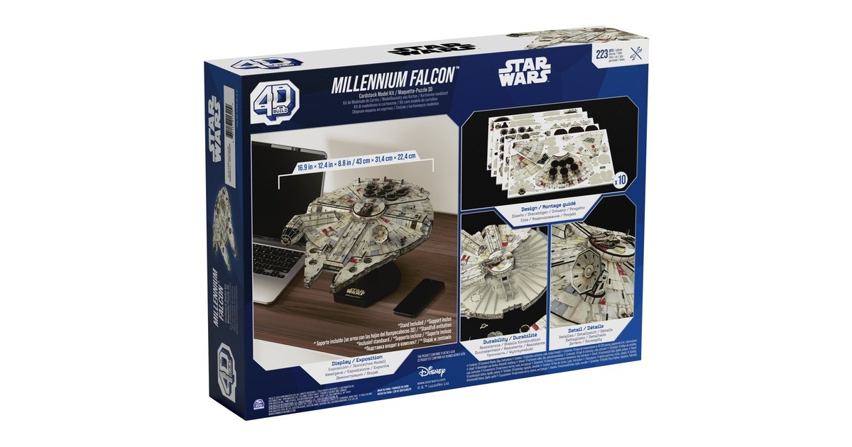 Spin Master 4D Build - Star Wars Millennium Falcon, Modellbau
