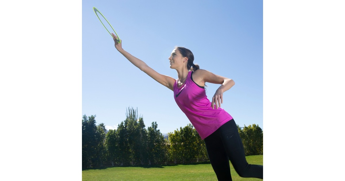 Spin Master Aerobie Pro Flying Ring, Geschicklichkeitsspiel(gelb)