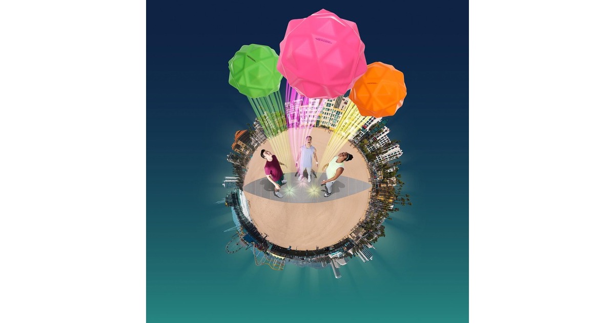 Spin Master Aerobie Sonic Bounce Ball 3er Pack, Gartenspielgerät