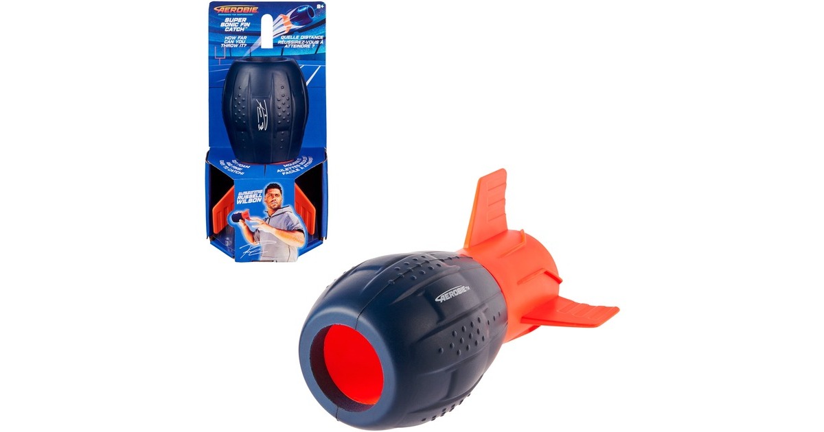 Spin Master Aerobie Super Sonic Fin Catch, Gartenspielgerät