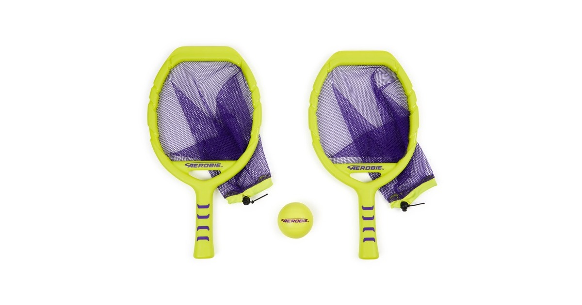 Spin Master Aerobie - Flingo Tennis-Set, Fitnessgerät