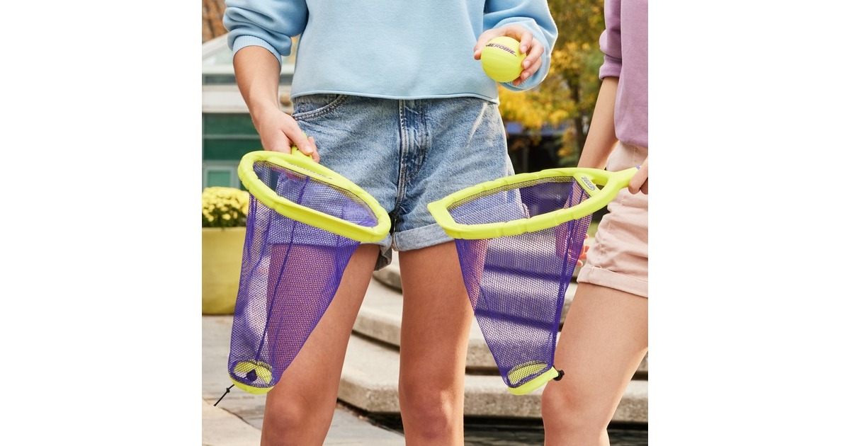 Spin Master Aerobie - Flingo Tennis-Set, Fitnessgerät