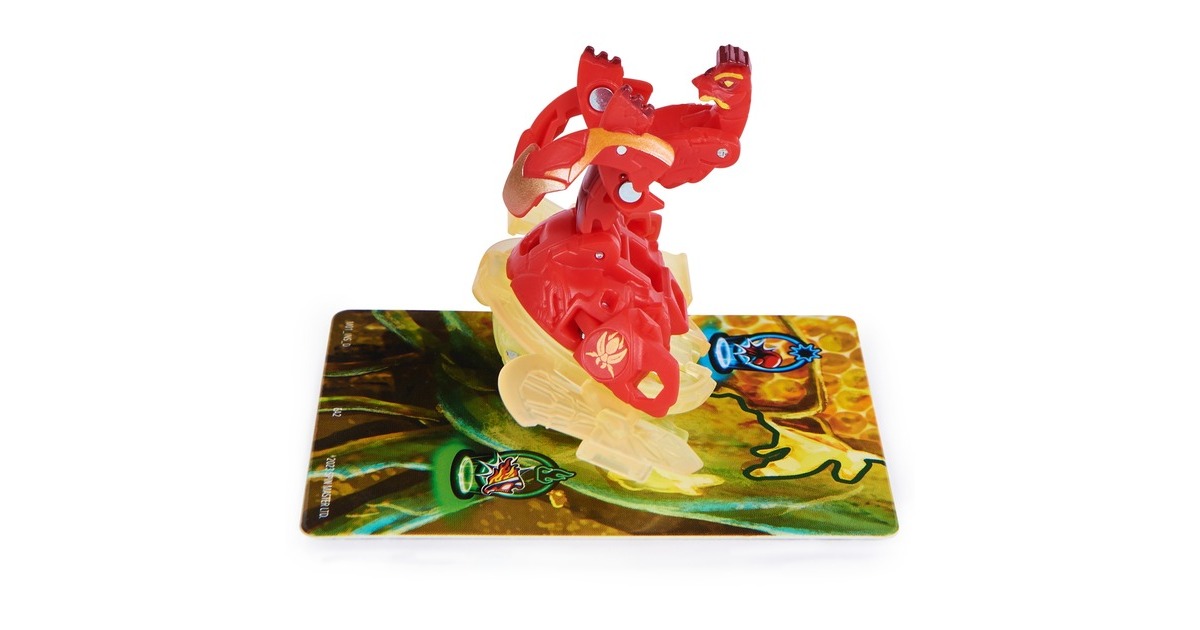 Spin Master Bakugan 2023 Baku-Tin mit Special Attack Mantid, Geschicklichkeitsspiel(mit Aufbewahrungsbox, Actionfigur und Sammelkarten)