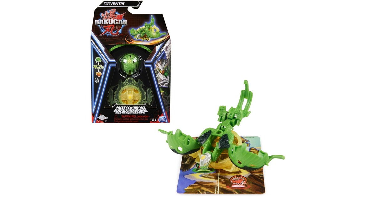 Spin Master Bakugan 2023 Special Attack 1er Pack - Ventri, Geschicklichkeitsspiel