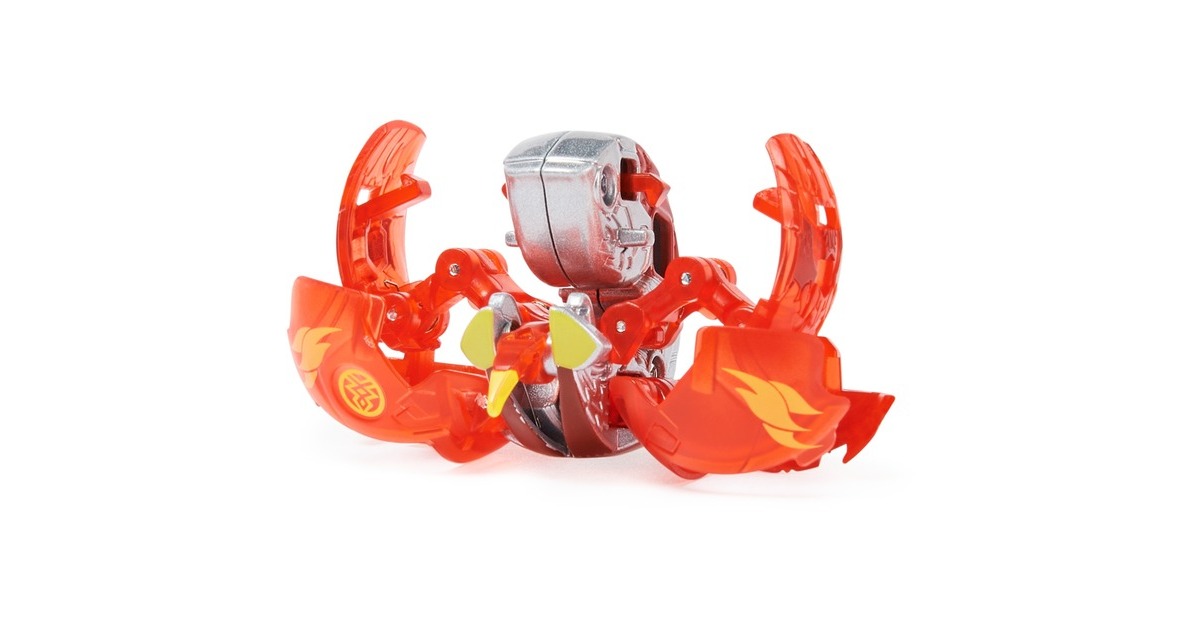 Spin Master Bakugan Evolutions Battle Strike 6er-Pack, Geschicklichkeitsspiel(mit 3 Bakugan-Bällen, zwei Nanogan und einem Geogan)