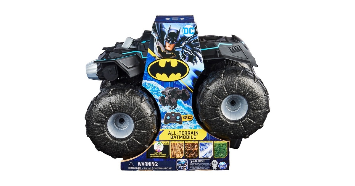 Spin Master Batman All-Terrain Batmobile, RC(schwarz, 1:15)