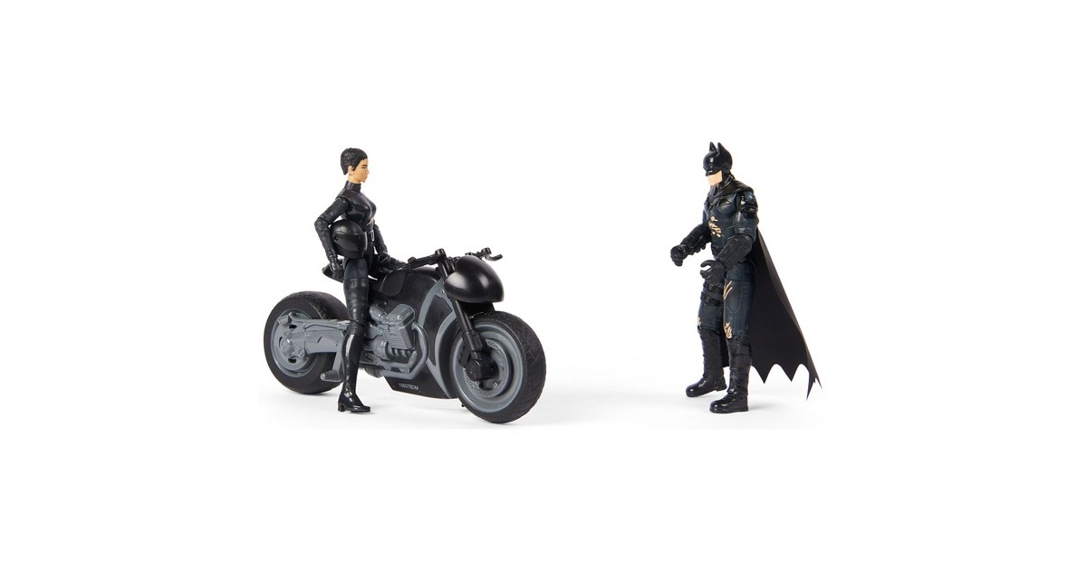 Spin Master Batman Selina Kyle Chase, Spielfigur(und Selina Kyle-Bike)