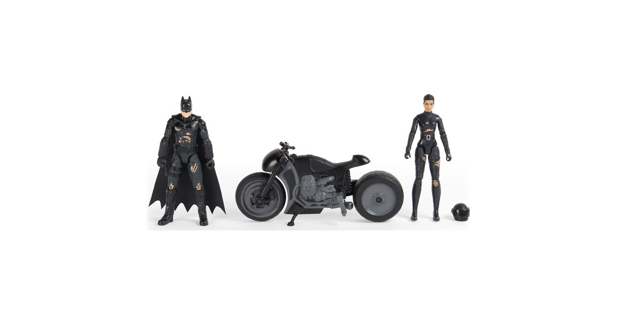 Spin Master Batman Selina Kyle Chase, Spielfigur(und Selina Kyle-Bike)