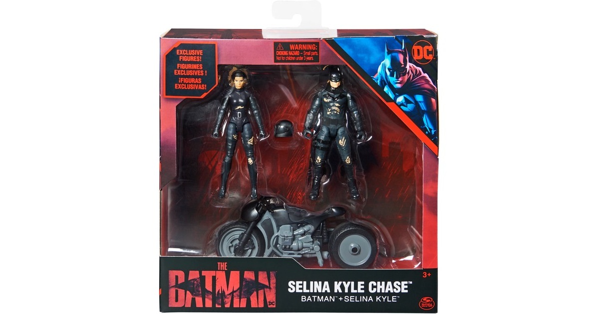 Spin Master Batman Selina Kyle Chase, Spielfigur(und Selina Kyle-Bike)