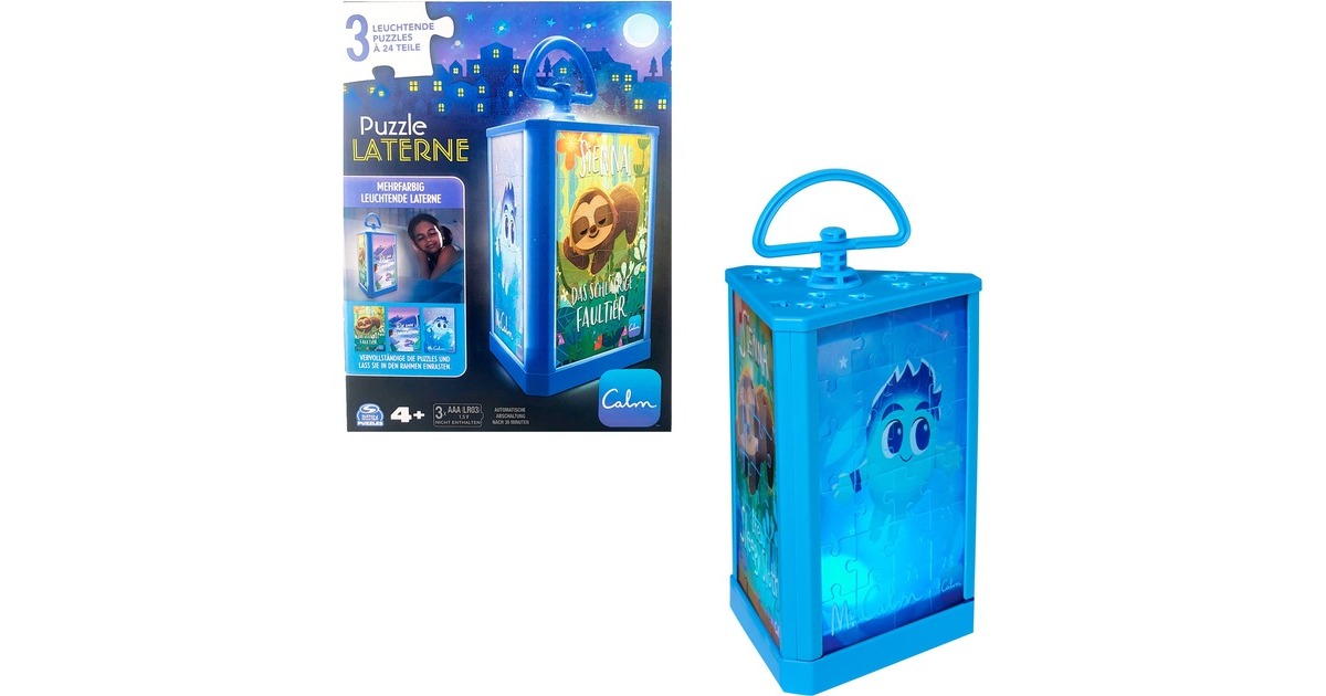 Spin Master CALM Puzzle-Laterne(3x 24 Teile)