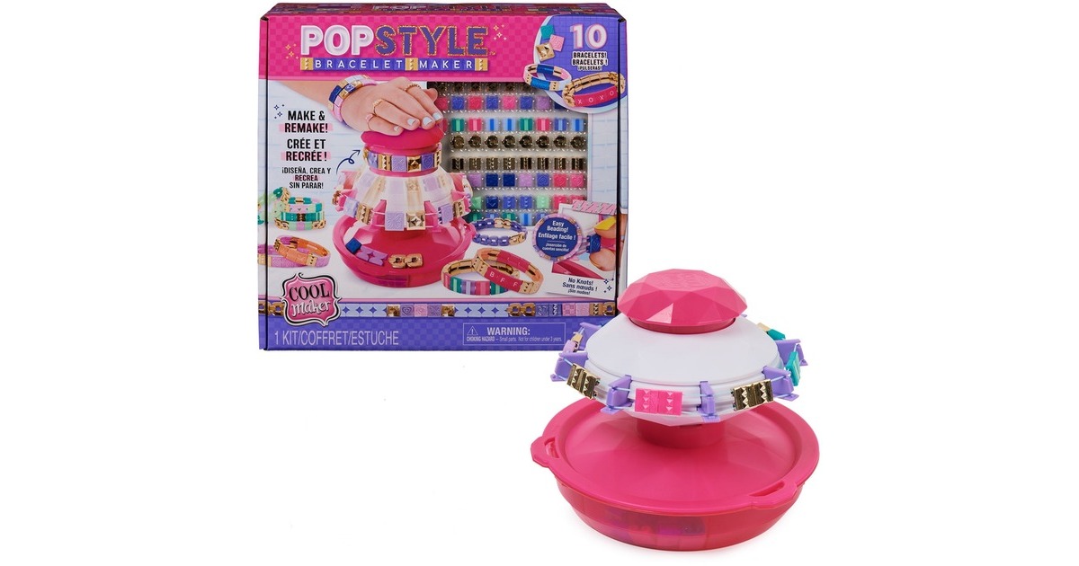 Spin Master Cool Maker PopStyle Armband Studio, Basteln