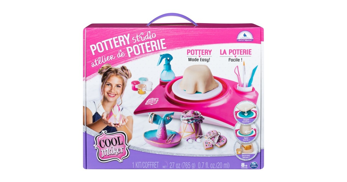 Spin Master Cool Maker Pottery Cool Studio, Basteln