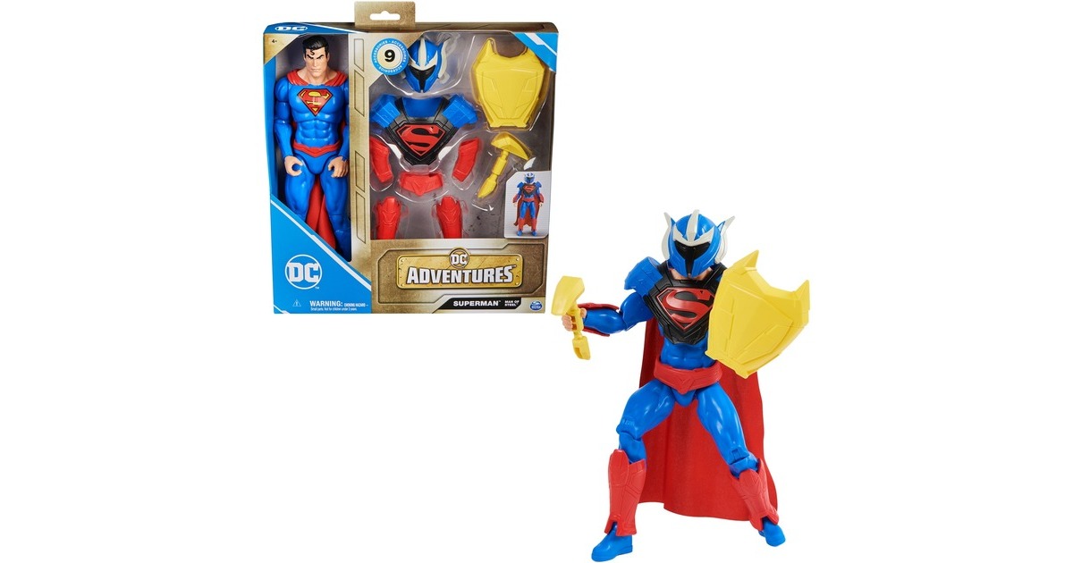 Spin Master DC Comics - Superman Man of Steel, Spielfigur(30 cm)