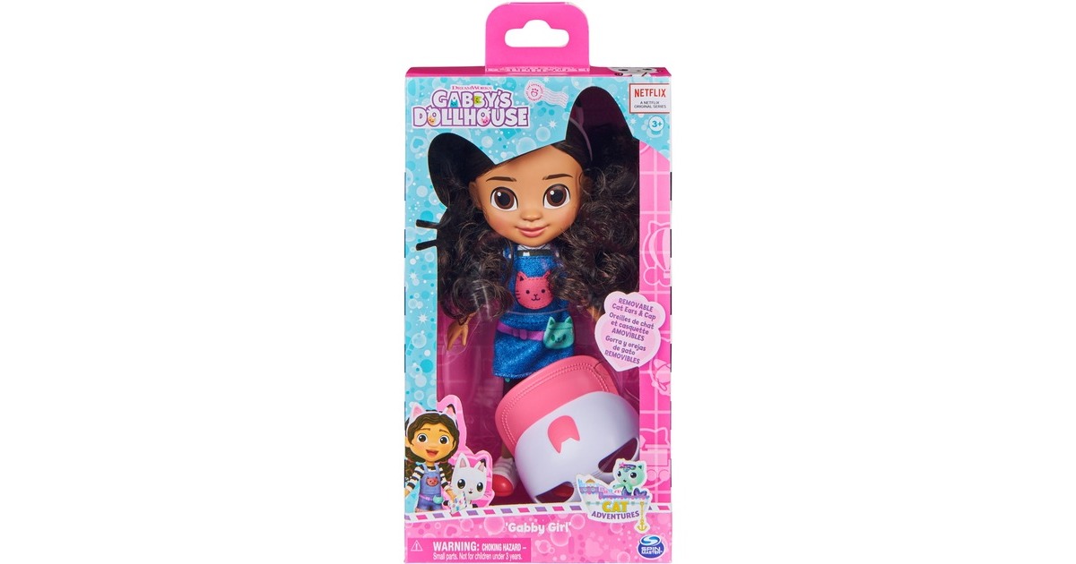 Spin Master DreamWorks Gabby's Dollhouse Cat Adventures - Gabby Girl, Spielfigur(20 cm)
