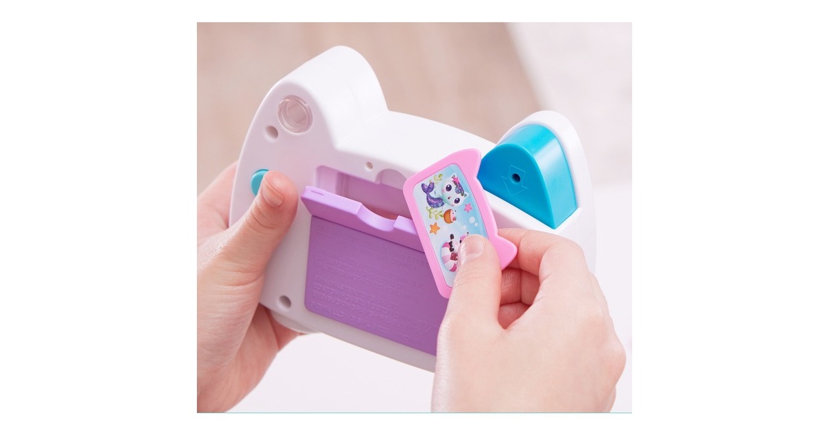 Spin Master DreamWorks Gabby's Dollhouse Cat Adventures - Spielzeug Katzen-Kamera, Rollenspiel(mit 3 Fotomotiven)