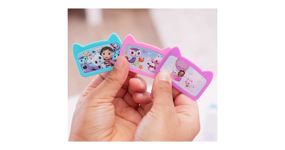 Spin Master DreamWorks Gabby's Dollhouse Cat Adventures - Spielzeug Katzen-Kamera, Rollenspiel(mit 3 Fotomotiven)