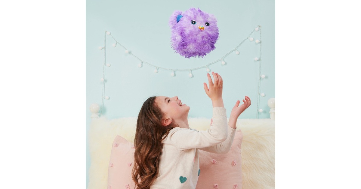 Spin Master FurFluffs Magisches Hündchen, Kuscheltier(lila)