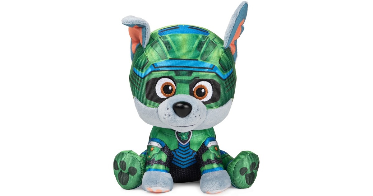 Spin Master GUND - Paw Patrol Der Mighty Kinofilm Rocky, Kuscheltier