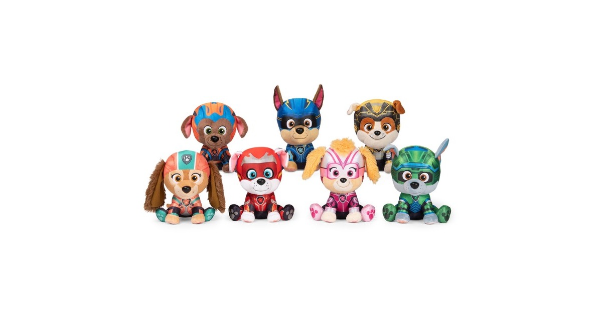 Spin Master GUND - Paw Patrol Der Mighty Kinofilm Zuma, Kuscheltier