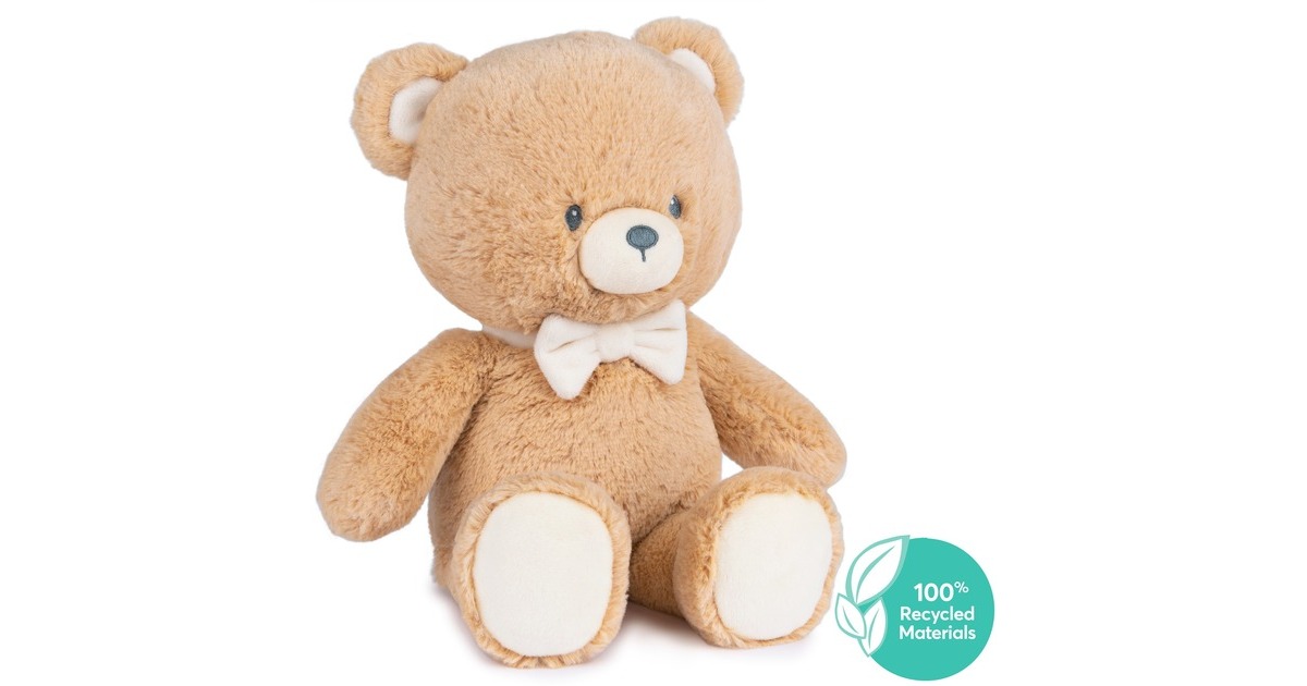 Spin Master GUND - Teddybär aus 100% recyceltem Material, Kuscheltier(braun/weiß)