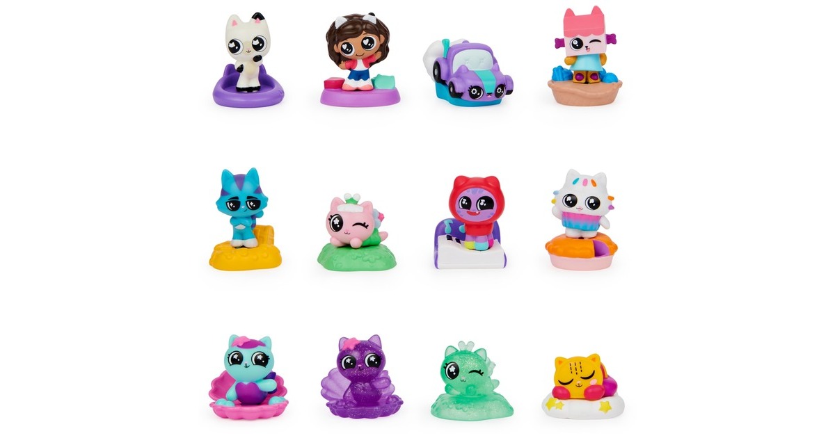 Spin Master Gabby's Dollhouse 1 von 12 Mini-Überraschungsfiguren, Spielfigur(sortierter Artikel)