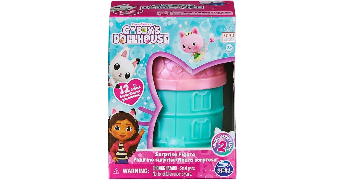 Spin Master Gabby's Dollhouse 1 von 12 Mini-Überraschungsfiguren, Spielfigur(sortierter Artikel)