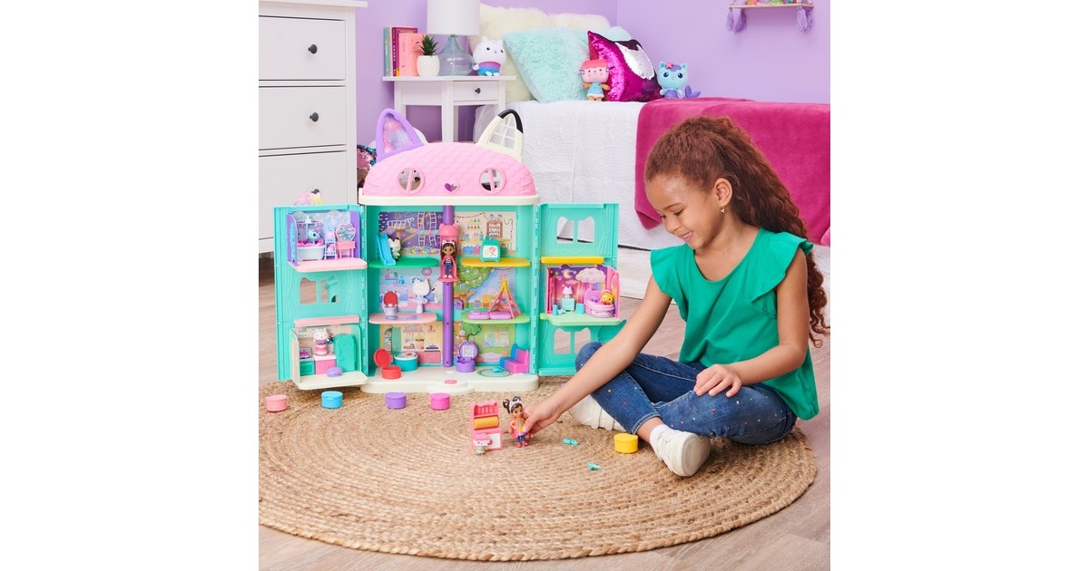 Spin Master Gabby's Dollhouse Bastelset mit Gabby und Baby Box, Spielfigur