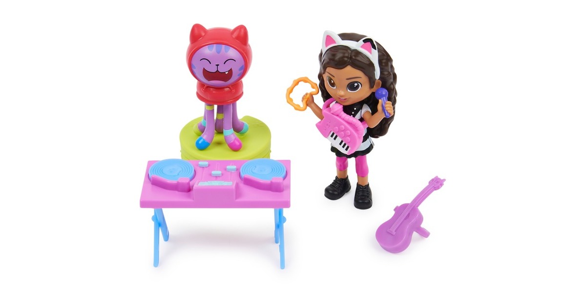 Spin Master Gabby's Dollhouse Cat-tivity Kitty Karaoke Party, Spielfigur