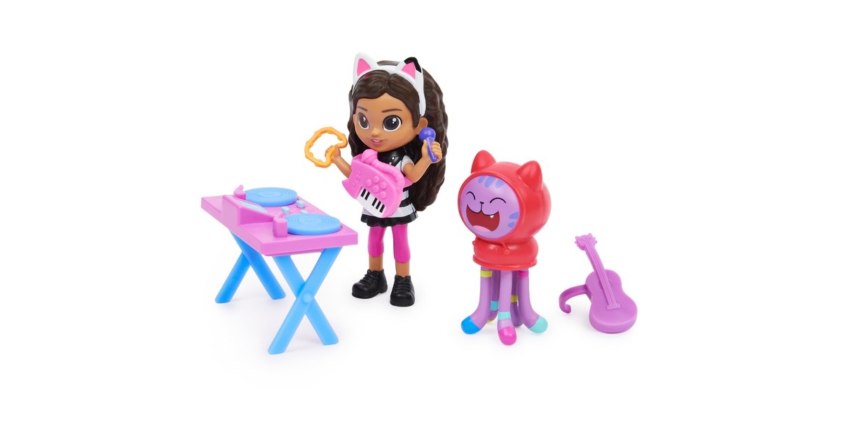Spin Master Gabby's Dollhouse Cat-tivity Kitty Karaoke Party, Spielfigur