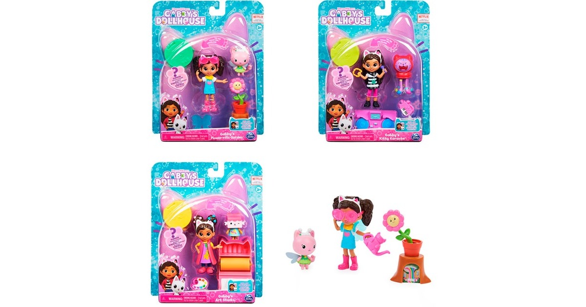 Spin Master Gabby's Dollhouse Cat-tivity Set, Spielfigur(sortierter Artikel)