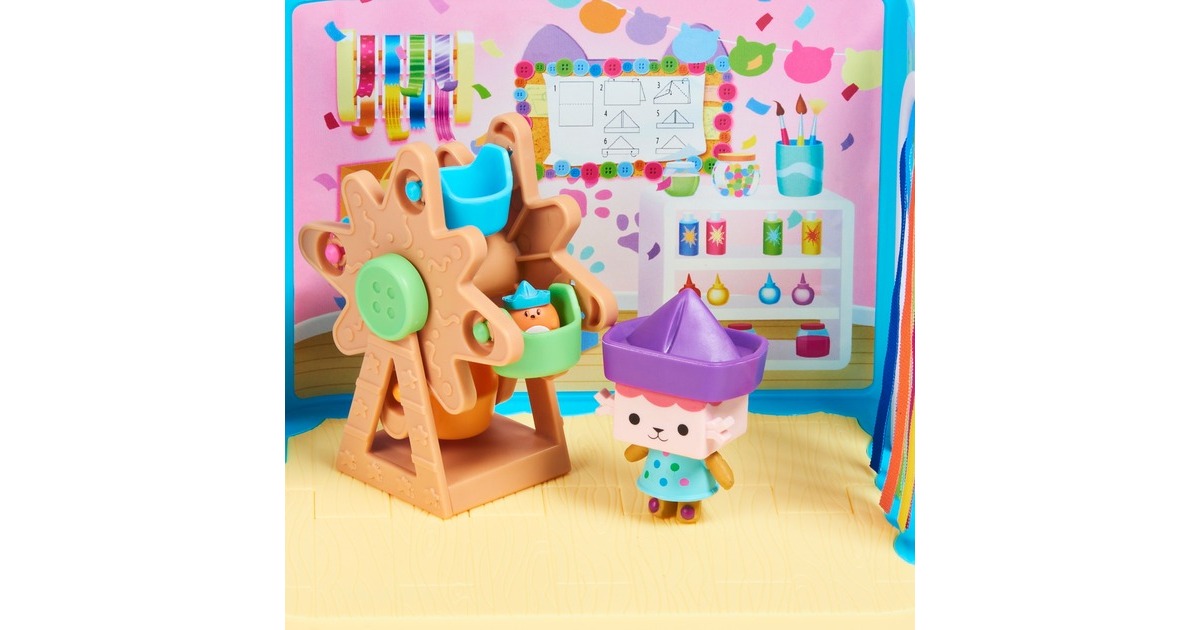 Spin Master Gabby's Dollhouse Deluxe Raum - Craft-a-riffic-Room, Kulisse