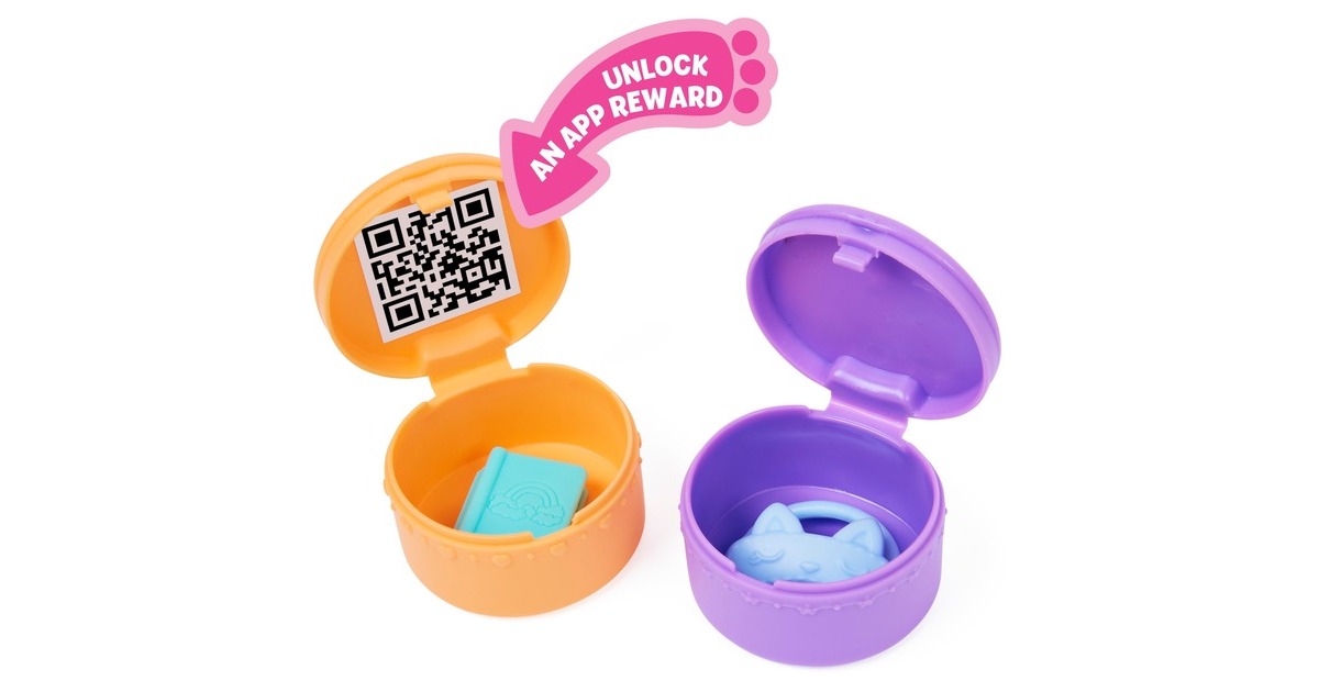 Spin Master Gabby's Dollhouse Deluxe Room Schlafzimmer , Spielfigur(mit Kuschelkatze Pillow Cat-Figur)