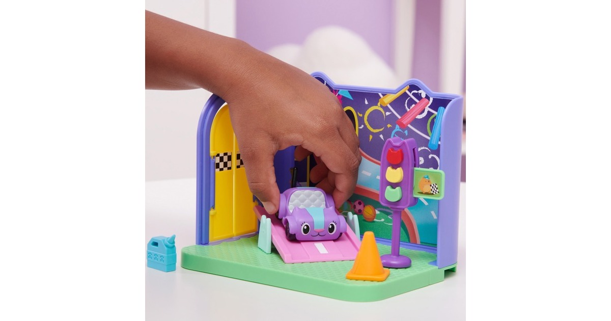 Spin Master Gabby's Dollhouse Deluxe Room – Purr-ific Play Room, Kulisse