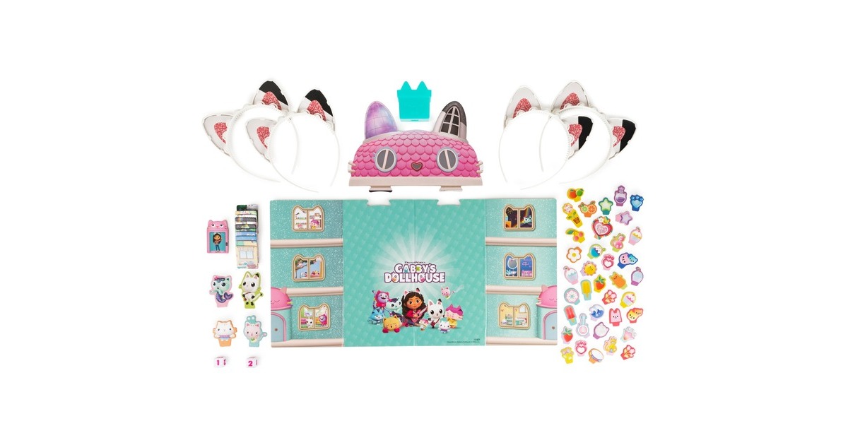 Spin Master Gabby‘s Dollhouse Miau-tastisches Spiel, Brettspiel