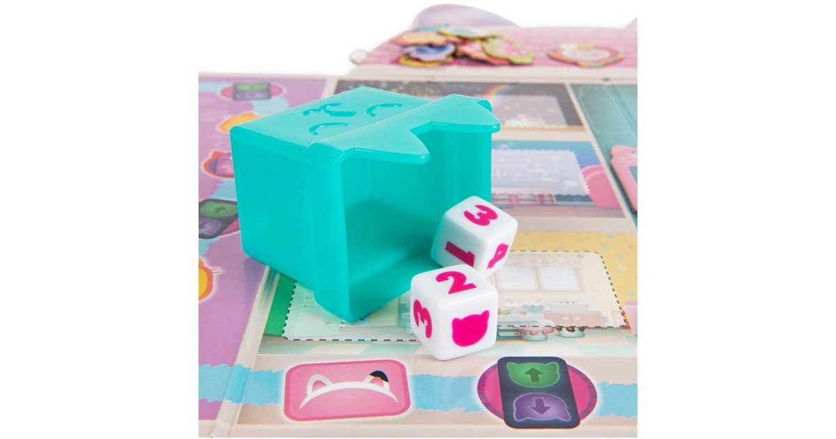Spin Master Gabby‘s Dollhouse Miau-tastisches Spiel, Brettspiel