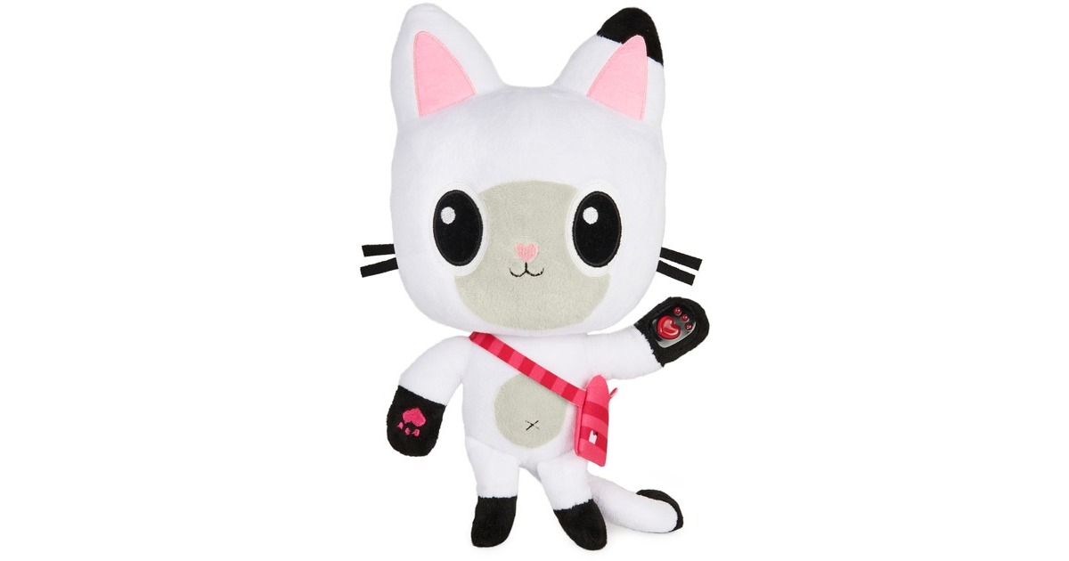 Spin Master Gabby's Dollhouse Talking Pandy Paws, Kuscheltier
