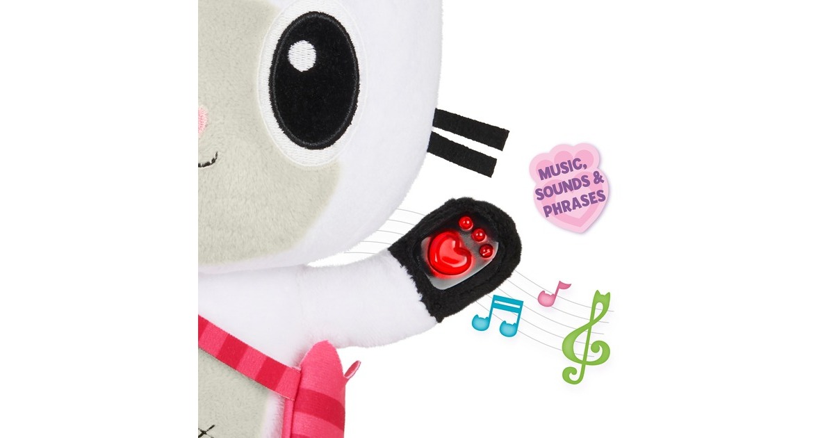 Spin Master Gabby's Dollhouse Talking Pandy Paws, Kuscheltier