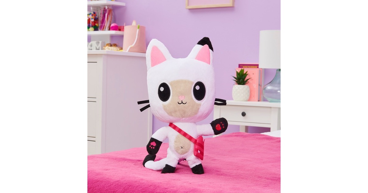 Spin Master Gabby's Dollhouse Talking Pandy Paws, Kuscheltier