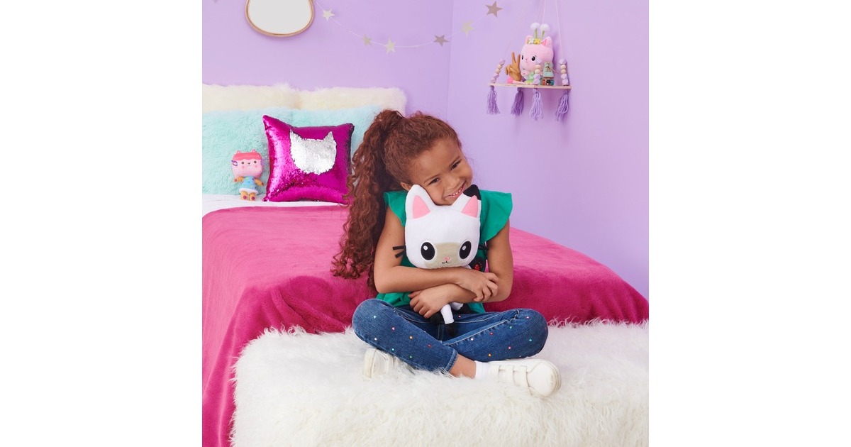 Spin Master Gabby's Dollhouse Talking Pandy Paws, Kuscheltier