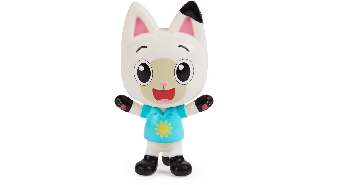 Spin Master Gabby's Dollhouse - Carlita-Spielzeugauto mit Pandy Paws Figur, Spielfahrzeug