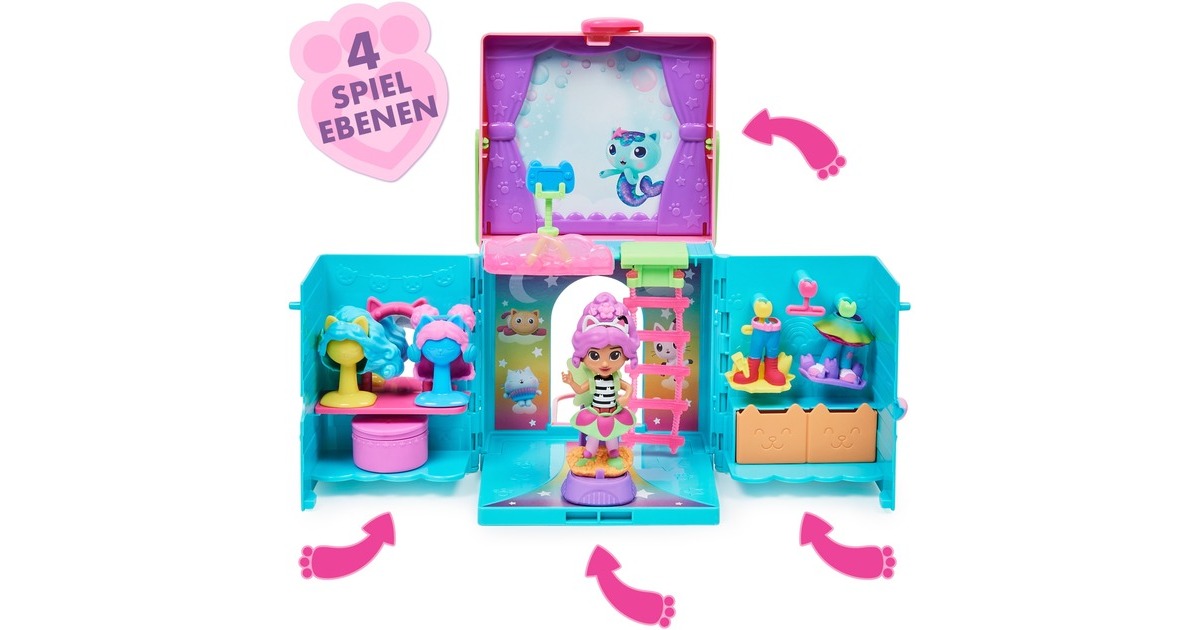 Spin Master Gabby's Dollhouse - Rainbow Closet, Kulisse