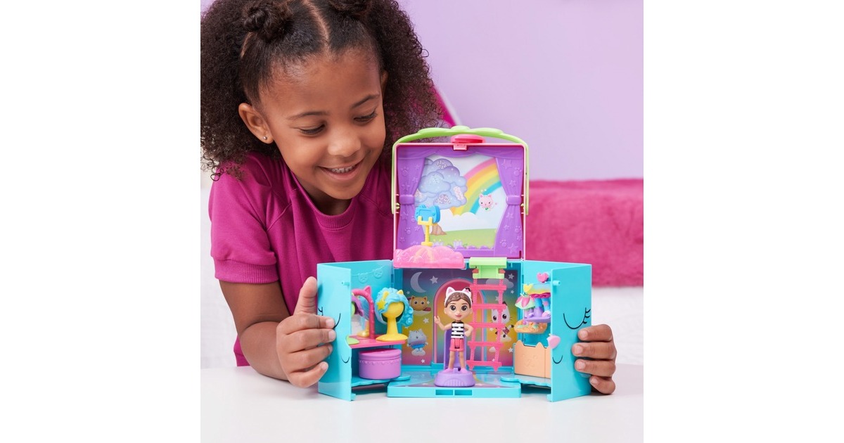 Spin Master Gabby's Dollhouse - Rainbow Closet, Kulisse