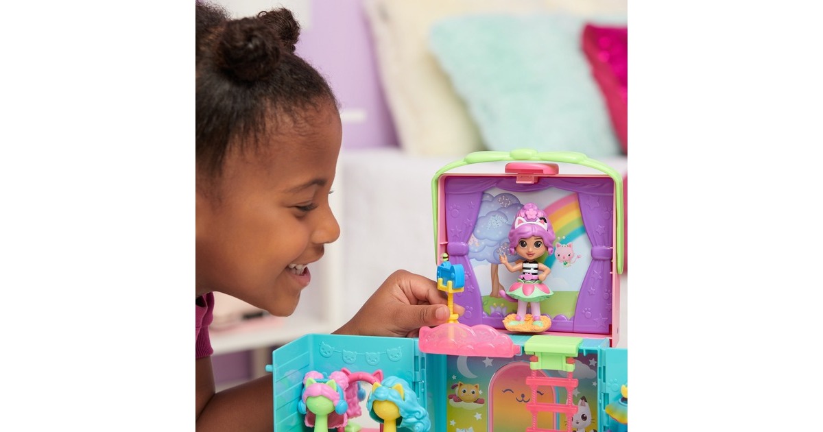 Spin Master Gabby's Dollhouse - Rainbow Closet, Kulisse
