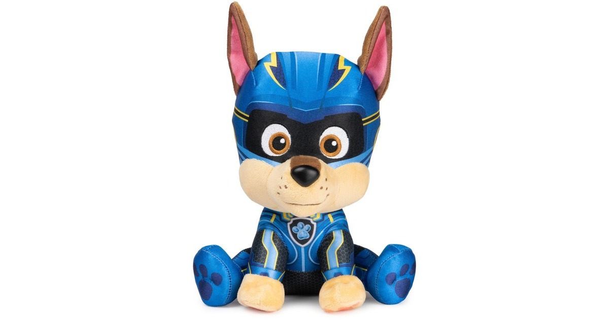 Spin Master Gund PAW Patrol Der Mighty Kinofilm Chase, Kuscheltier(23 cm)