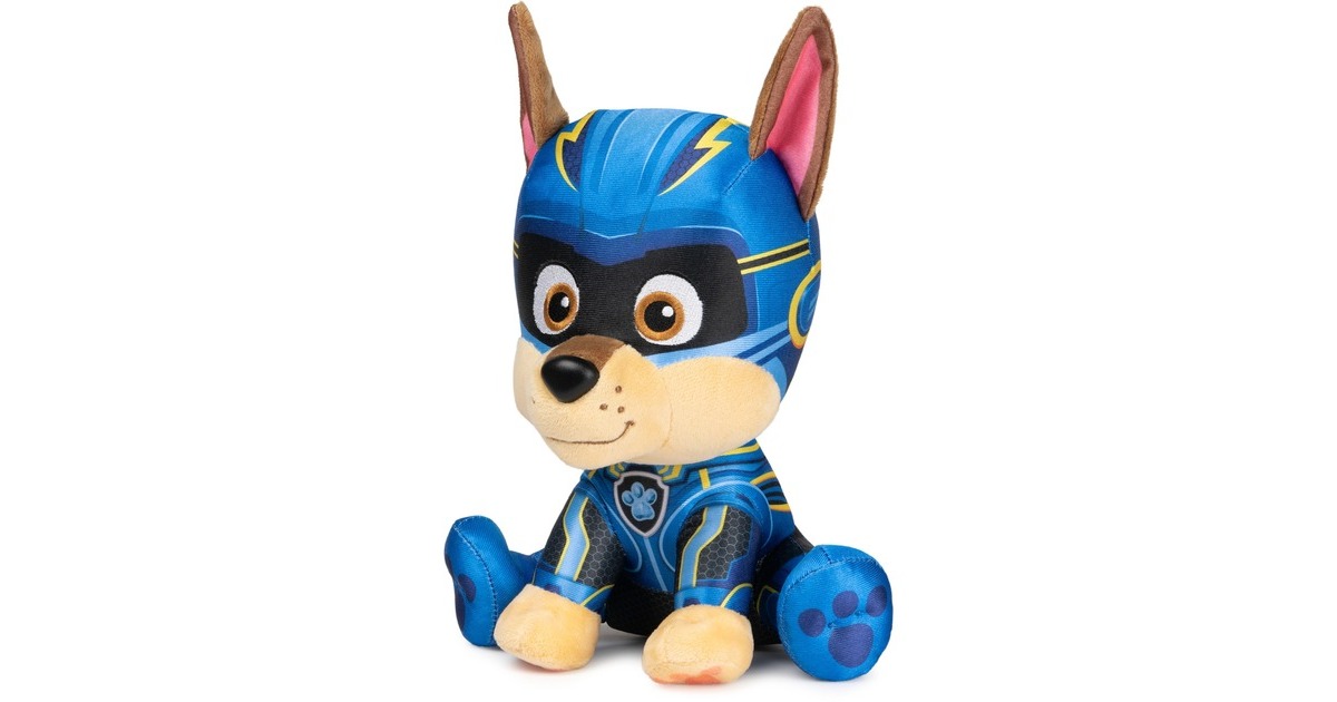 Spin Master Gund PAW Patrol Der Mighty Kinofilm Chase, Kuscheltier(23 cm)
