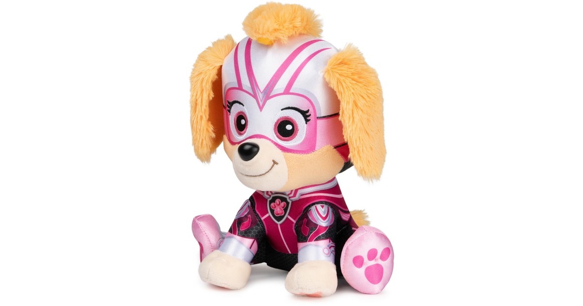 Spin Master Gund PAW Patrol Der Mighty Kinofilm Skye, Kuscheltier(23 cm)