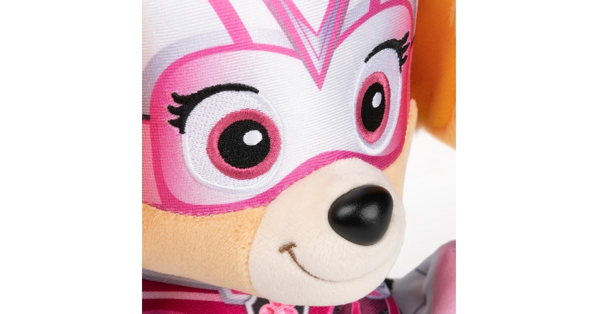Spin Master Gund PAW Patrol Der Mighty Kinofilm Skye, Kuscheltier(23 cm)
