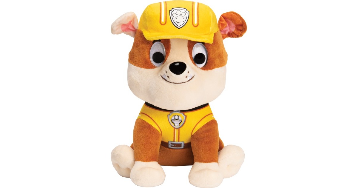 Spin Master Gund - Paw Patrol Rubble, Kuscheltier(23 cm)