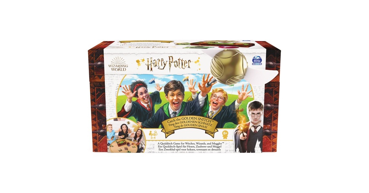 Spin Master Harry Potter - Fang den Goldenen Schnatz, Kartenspiel