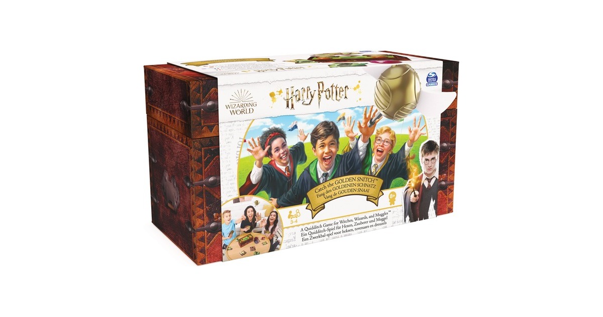 Spin Master Harry Potter - Fang den Goldenen Schnatz, Kartenspiel